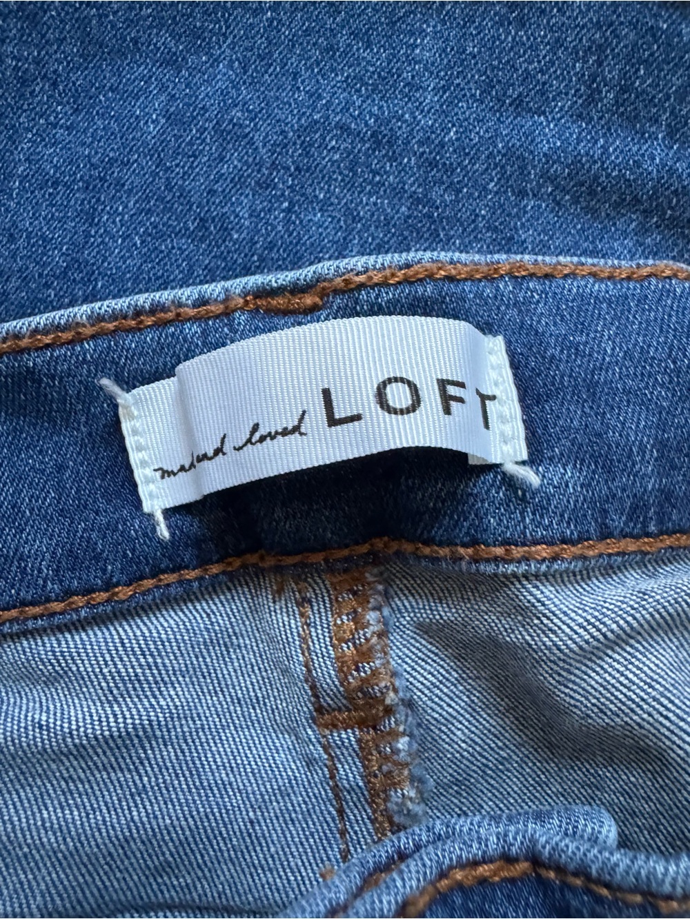 LOFT The Kick Crop Jeans 31/12 - Picture 10 of 13